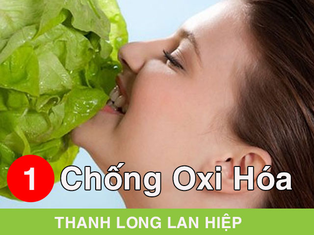Thanh Long hỗ trợ chống Oxi hóa