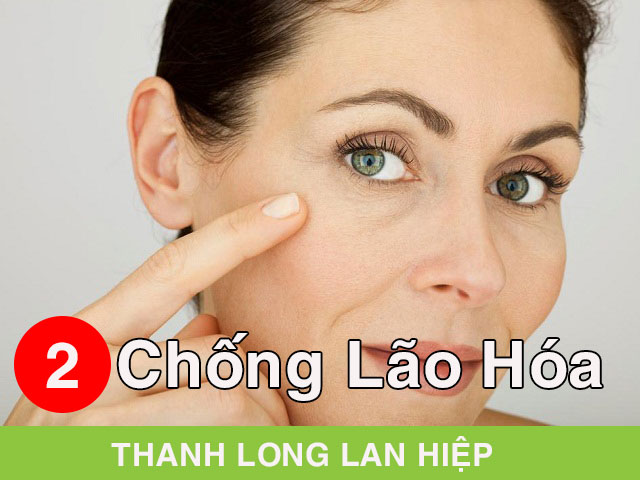 Thanh Long hỗ trợ chống lão hóa